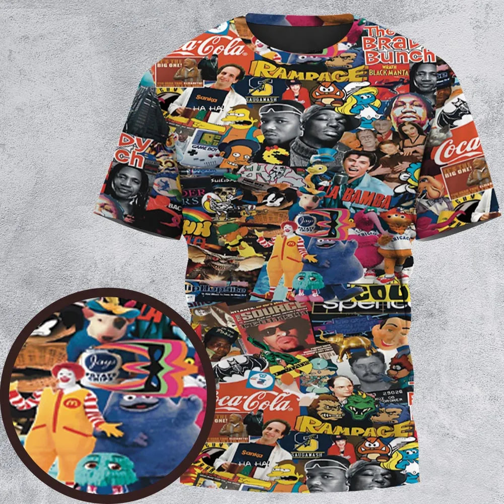 Full Print T-Shirt - S4CUTGR6