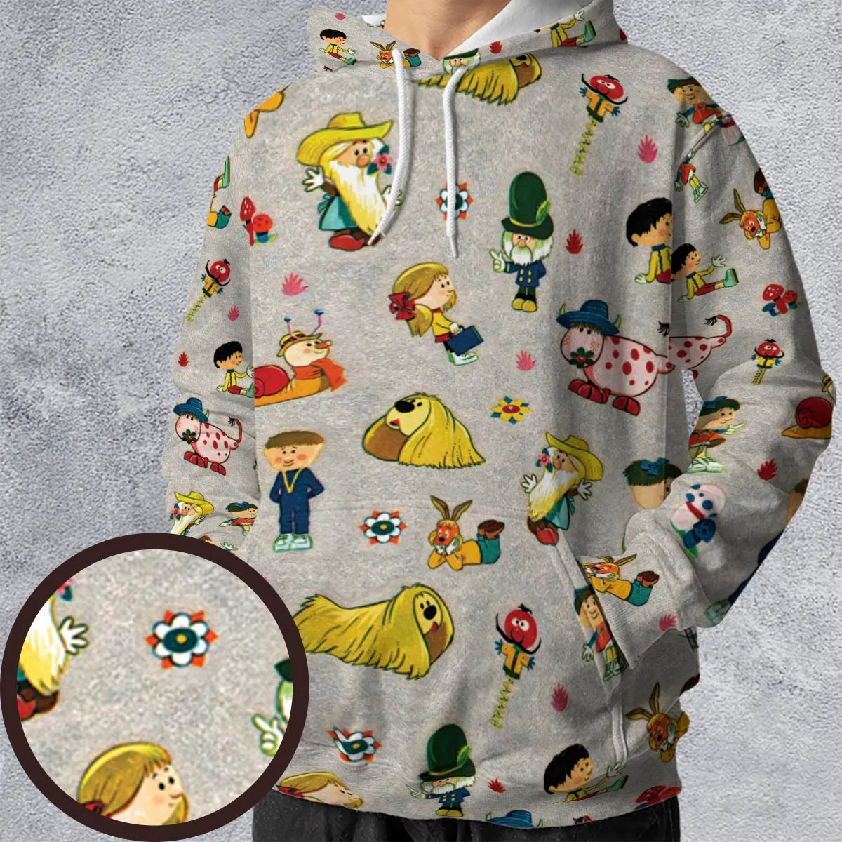 Full Print Hoodie - V8HDV7D7