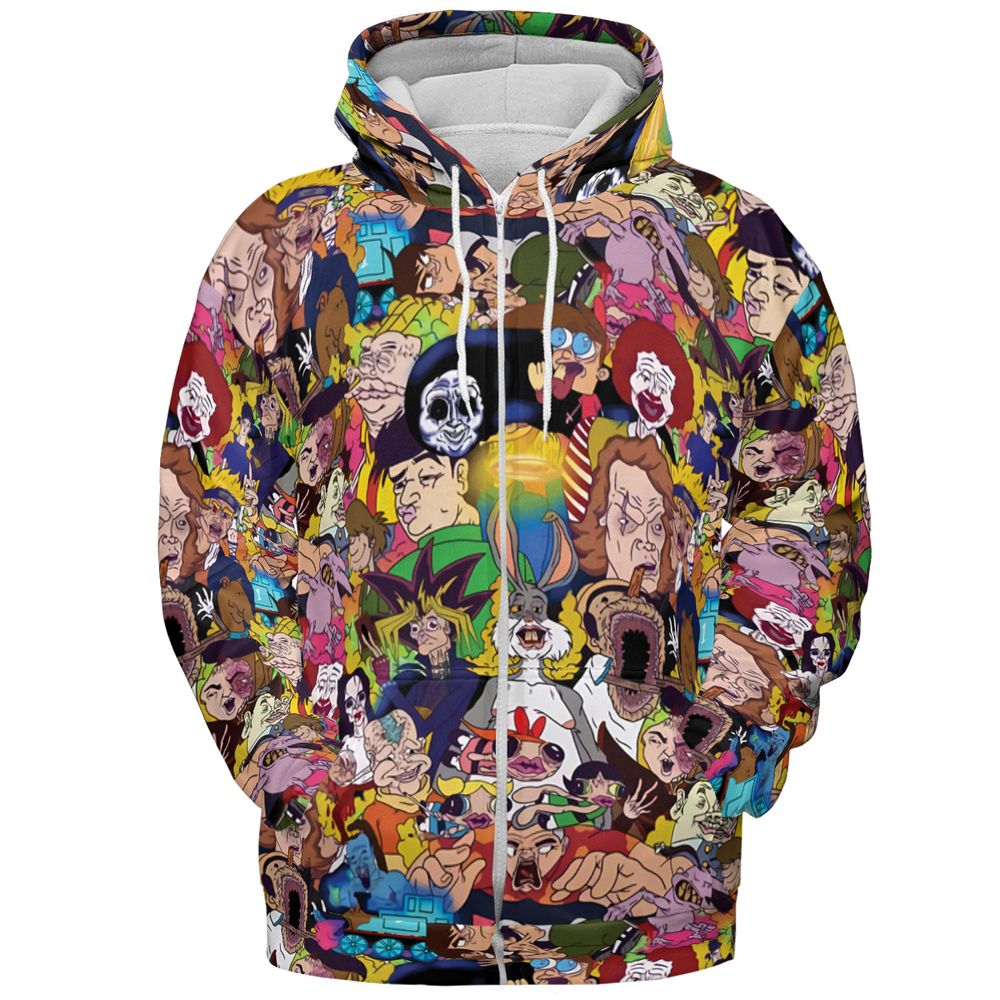 All-over Print Hoodie - KPQKVDU3 -  - 3