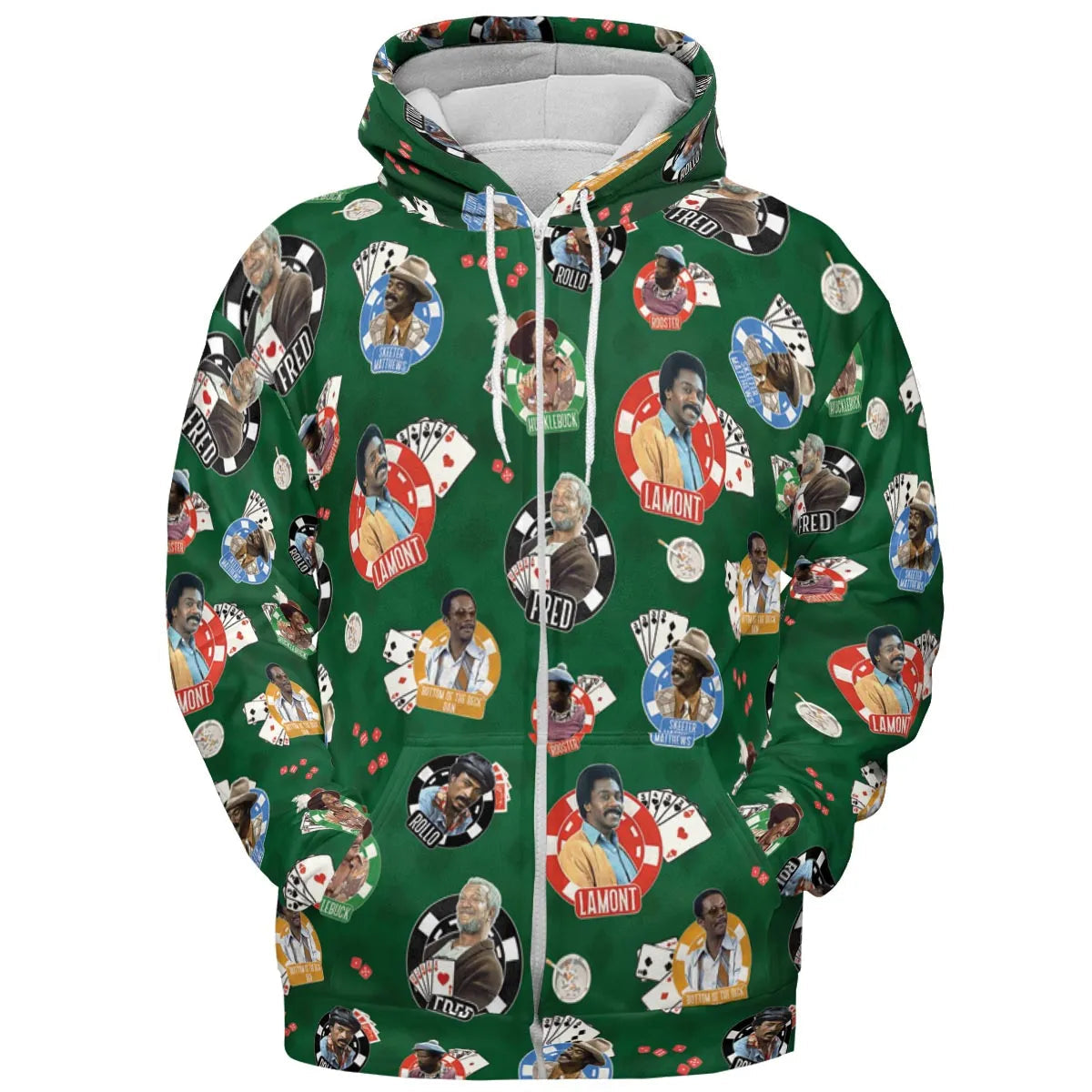 Full Print Hoodie - 8RAJ7261