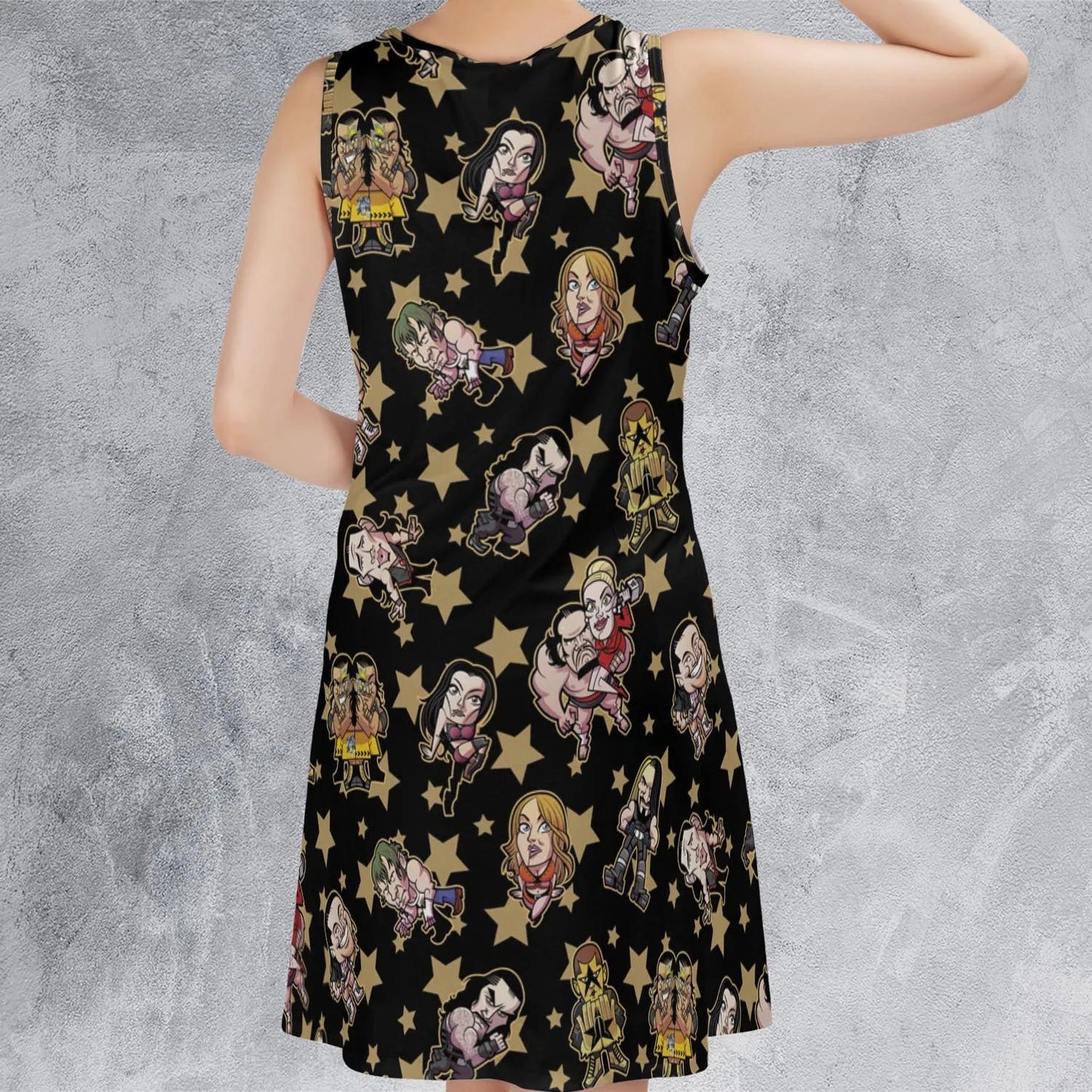 Casual Sleeveless Dress - R29VF6G8