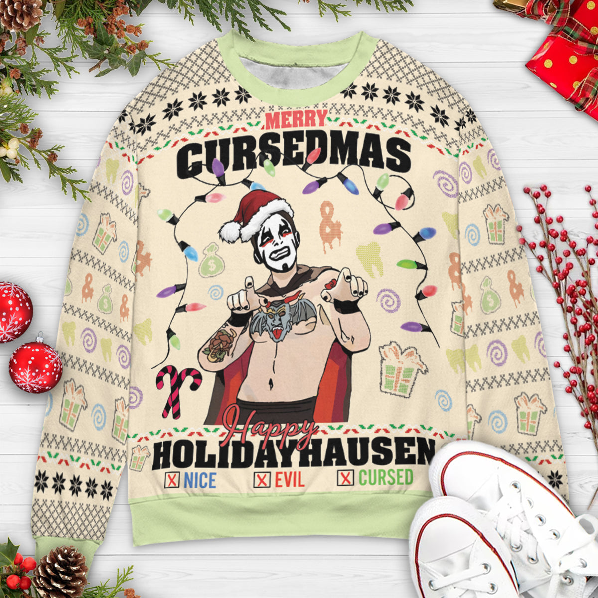 Ugly Christmas Sweatshirt - A1TC866L