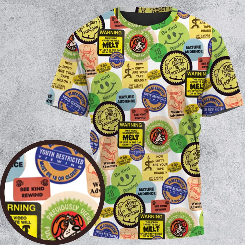 Full Print T-Shirt - SDHSJFEK