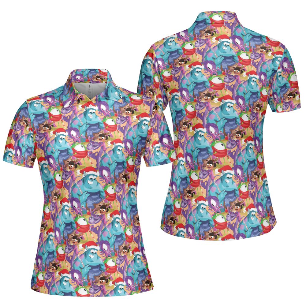 AOP Men/Women Polo Shirt - NFQK94L1 -  - 5