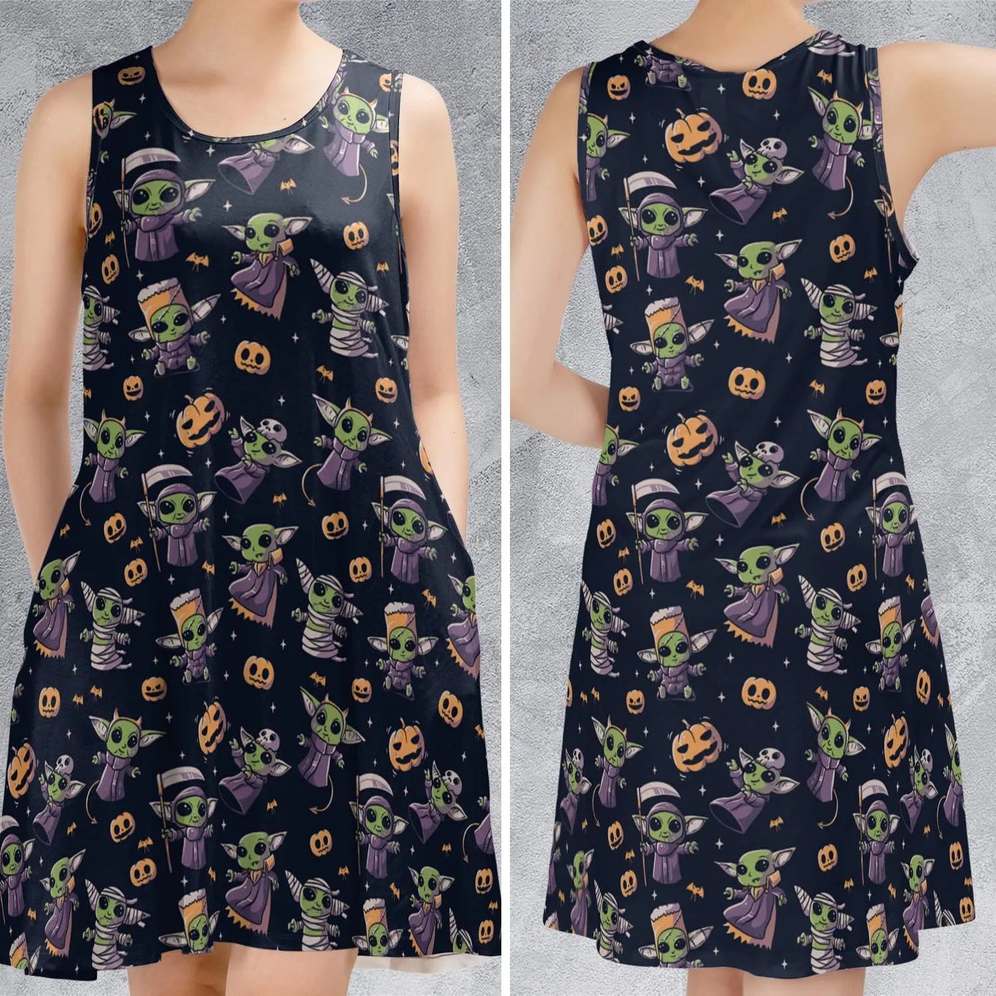 Casual Sleeveless Dress - G631BCEY