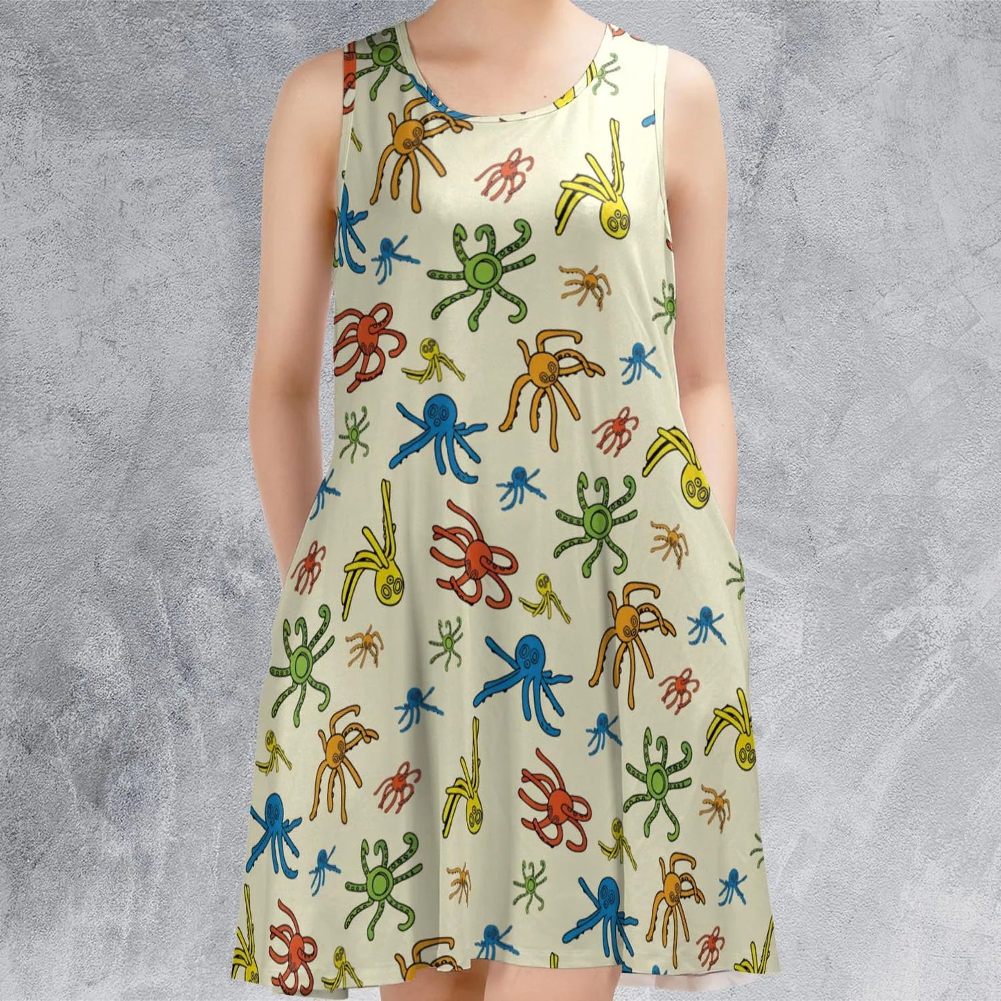 Casual Sleeveless Dress - ZMLHG121
