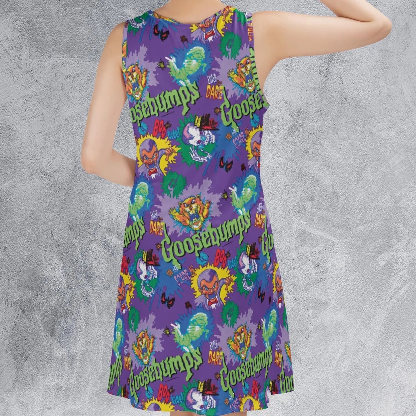 Casual Sleeveless Dress - 54WJL2DJ