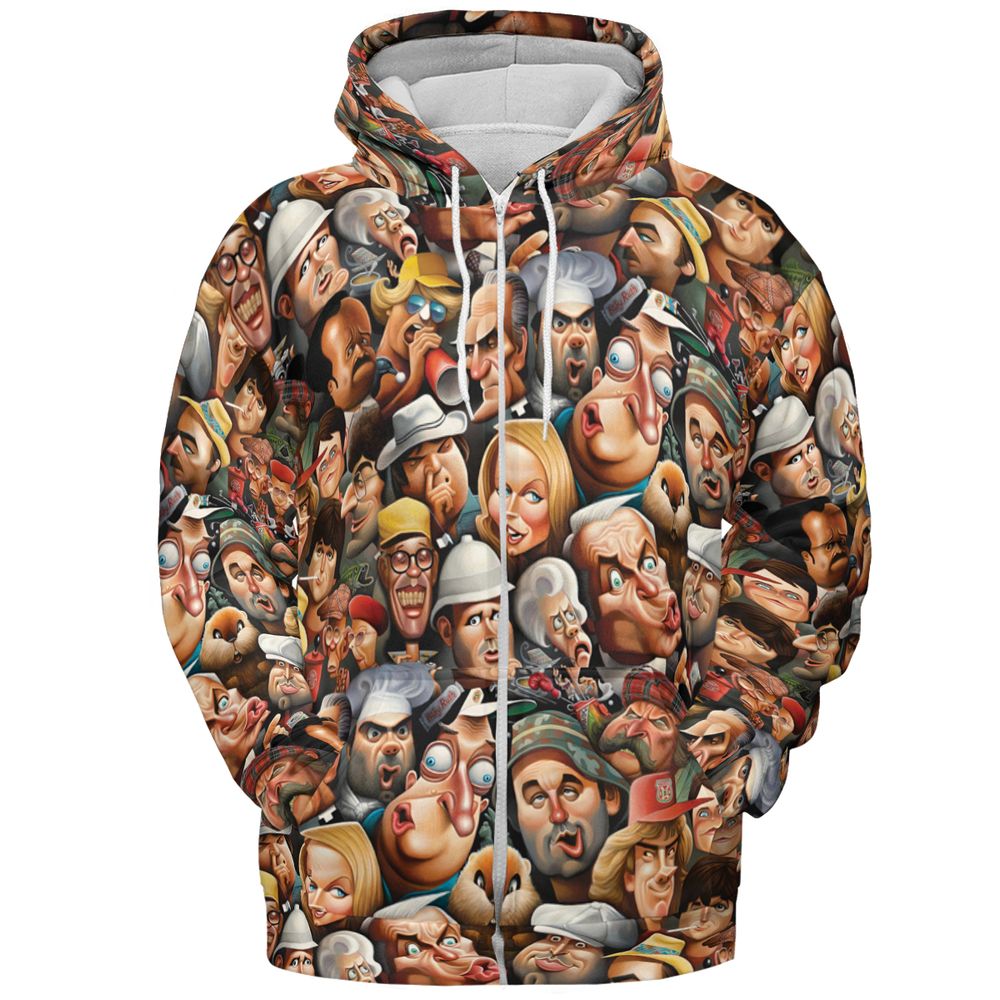 All-over Print Hoodie - 539MZGL9 -  - 3