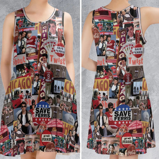 Casual Sleeveless Dress - 11NN8NYJ