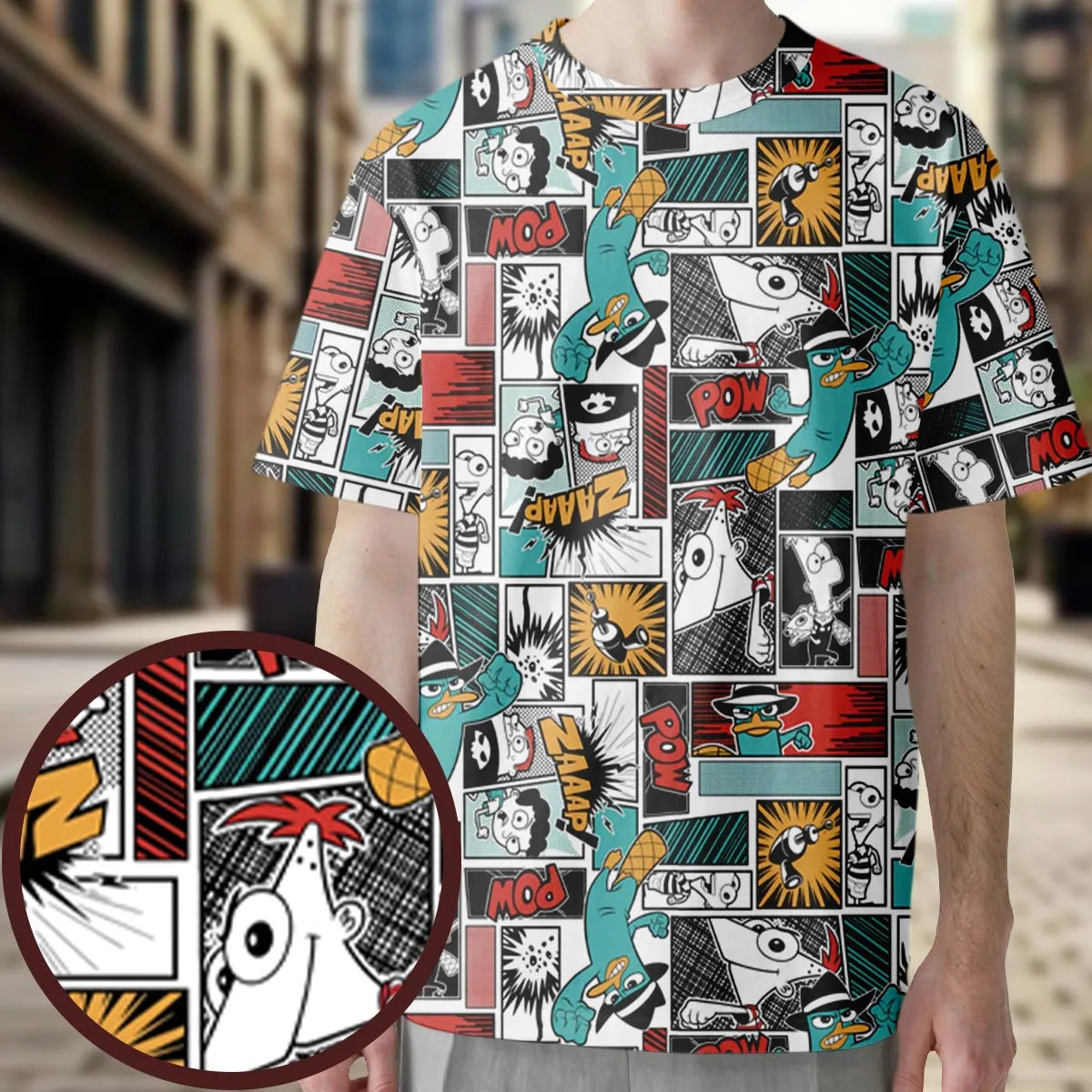Full Print T-shirt - 91G9FQY6