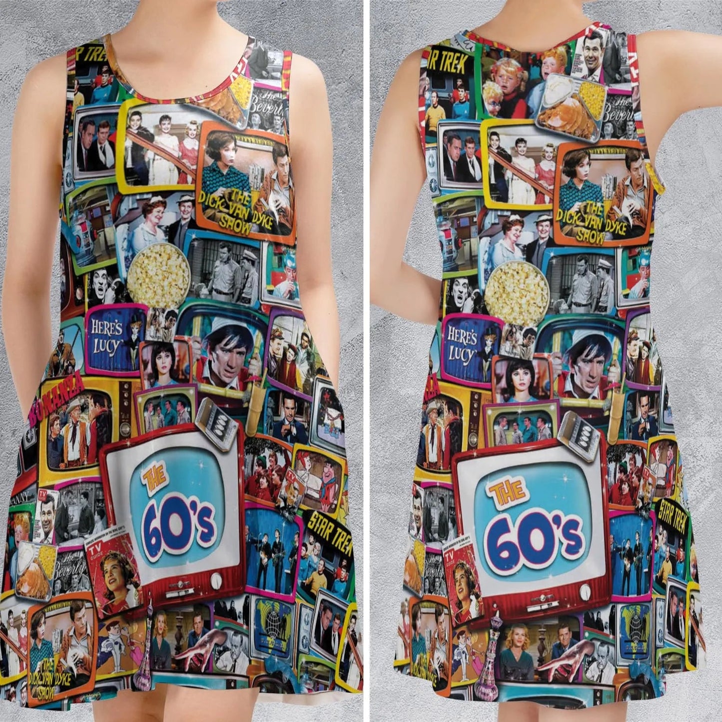 Casual Sleeveless Dress - H8SQXW3F