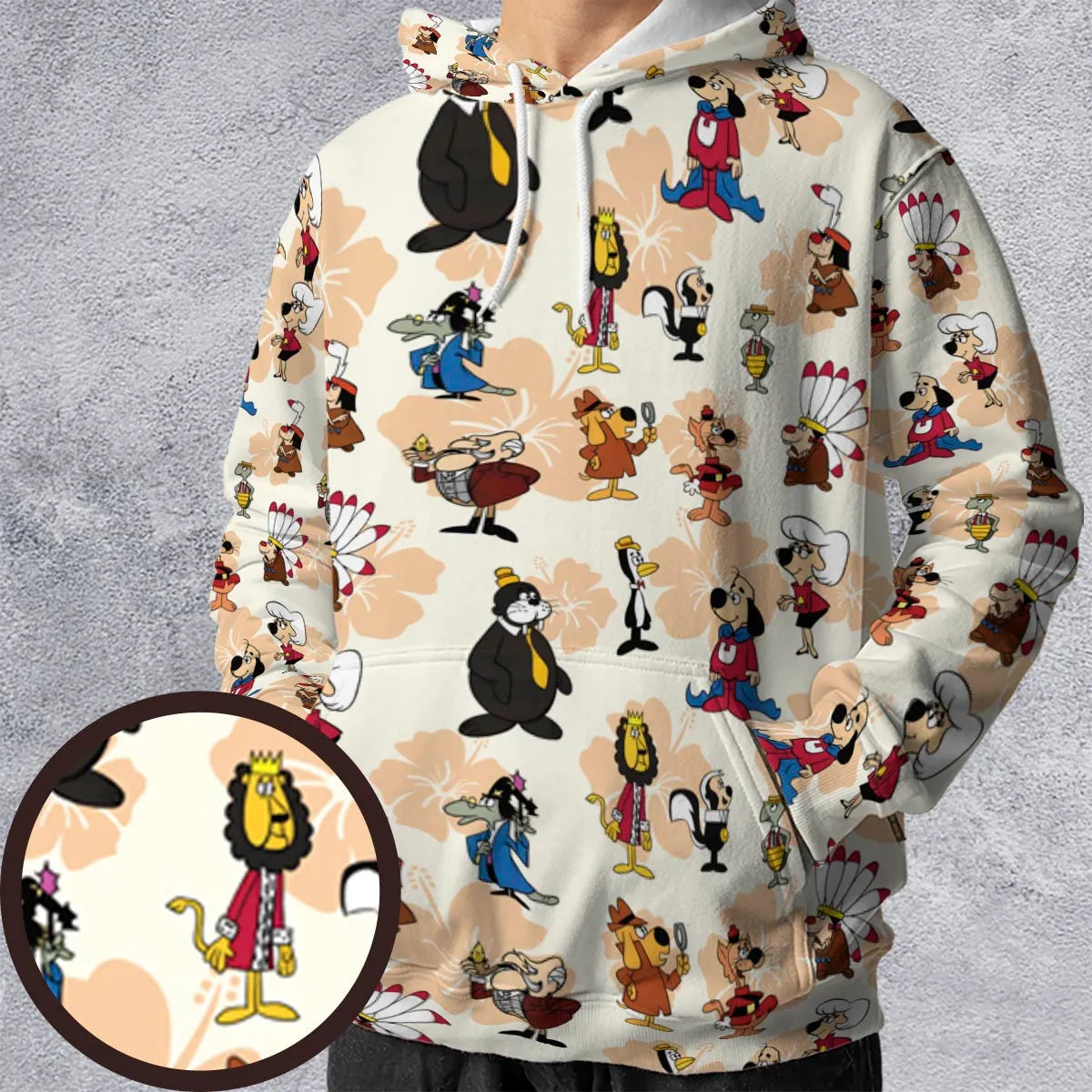 Full Print Hoodie - KD56Z47C
