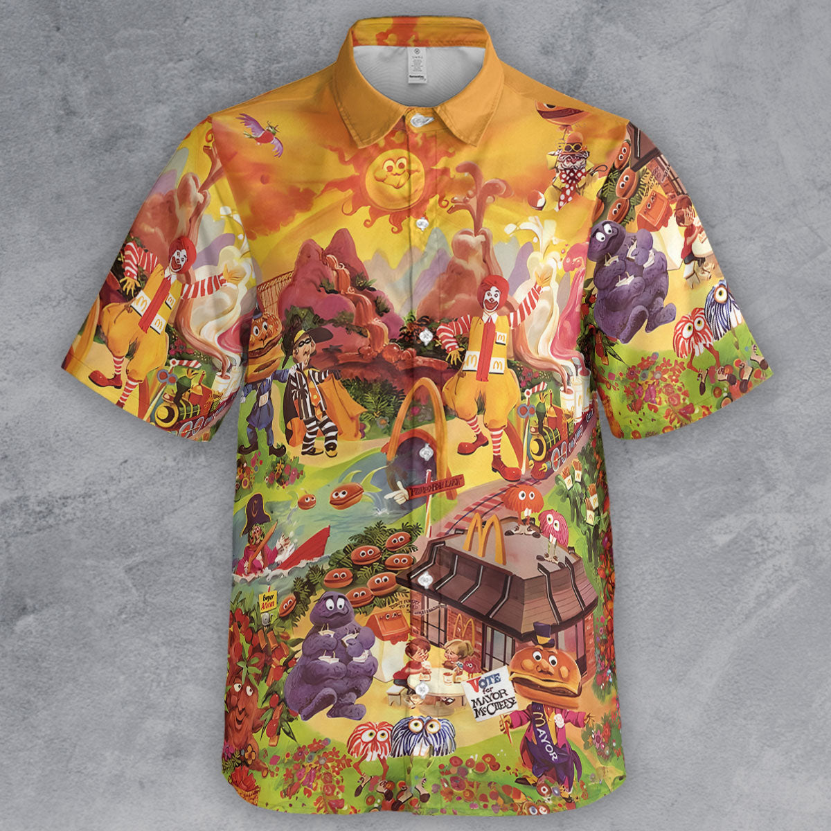 Short Sleeve Button Shirt - 7R476HD7