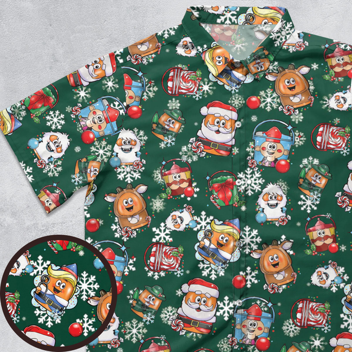 Short Sleeve Button Shirt - P1B25XUW