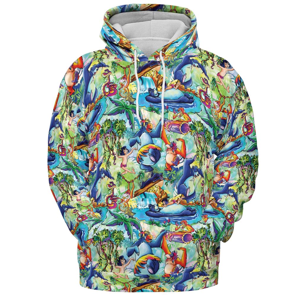 All-over Print Hoodie - G8HJH7DN -  - 2