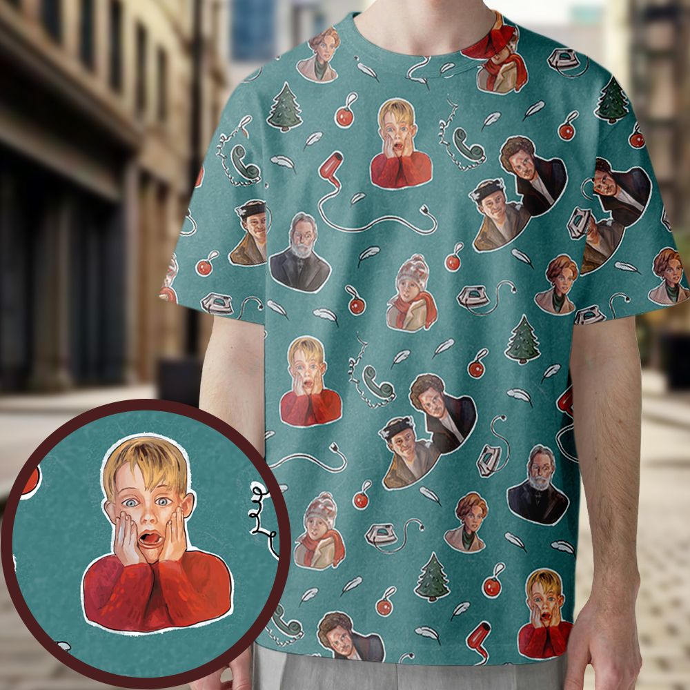 All-Over Print Unisex T-Shirt - WV3AU8E2 -  - 1