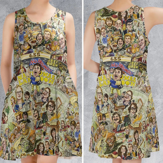 Casual Sleeveless Dress - BH86KKUZ
