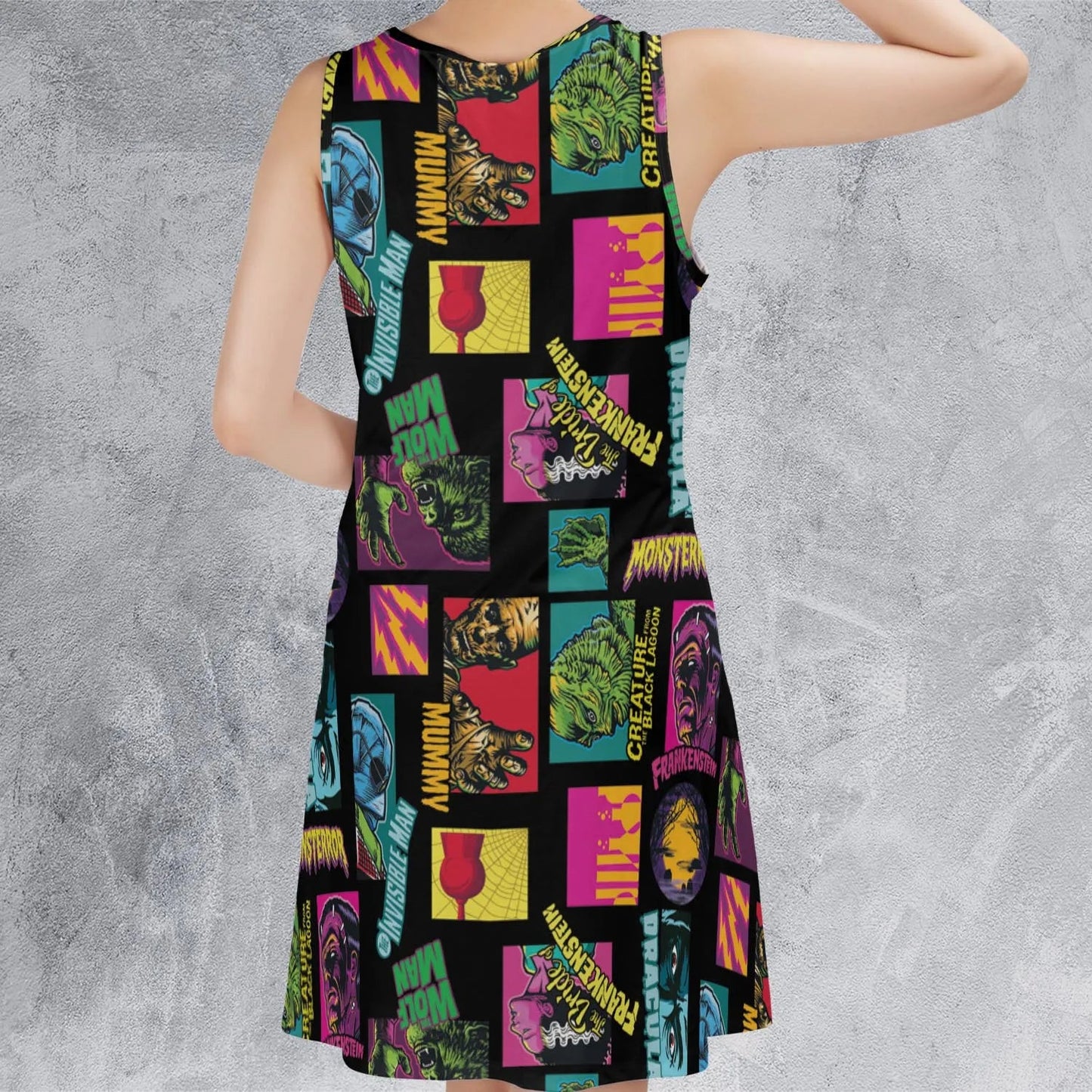 Casual Sleeveless Dress - ZF14BSBC