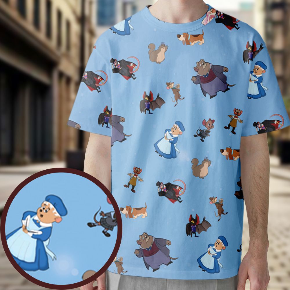 All-Over Print Unisex T-Shirt - S3RS77RK -  - 1