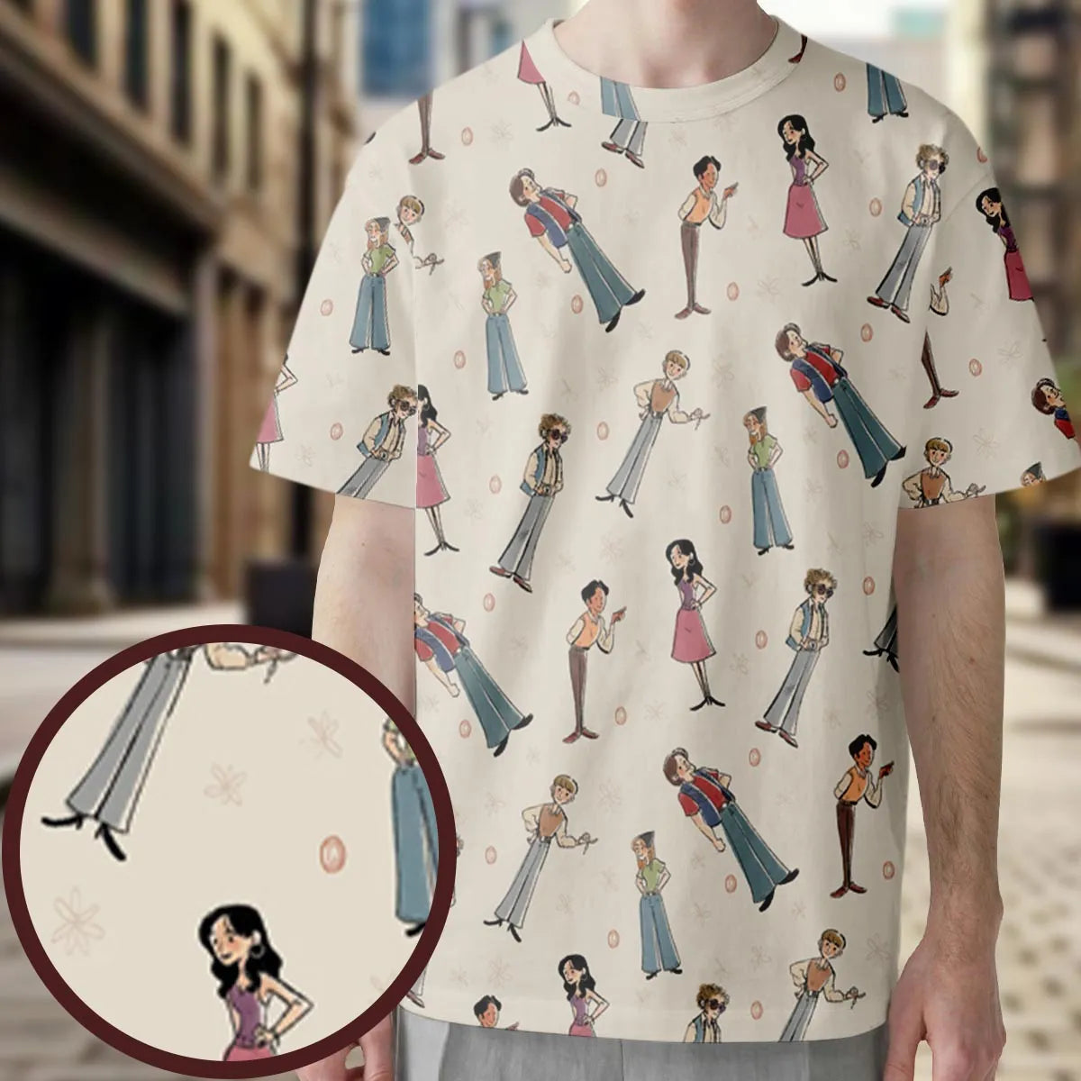 Full Print T-Shirt - SENQ621R