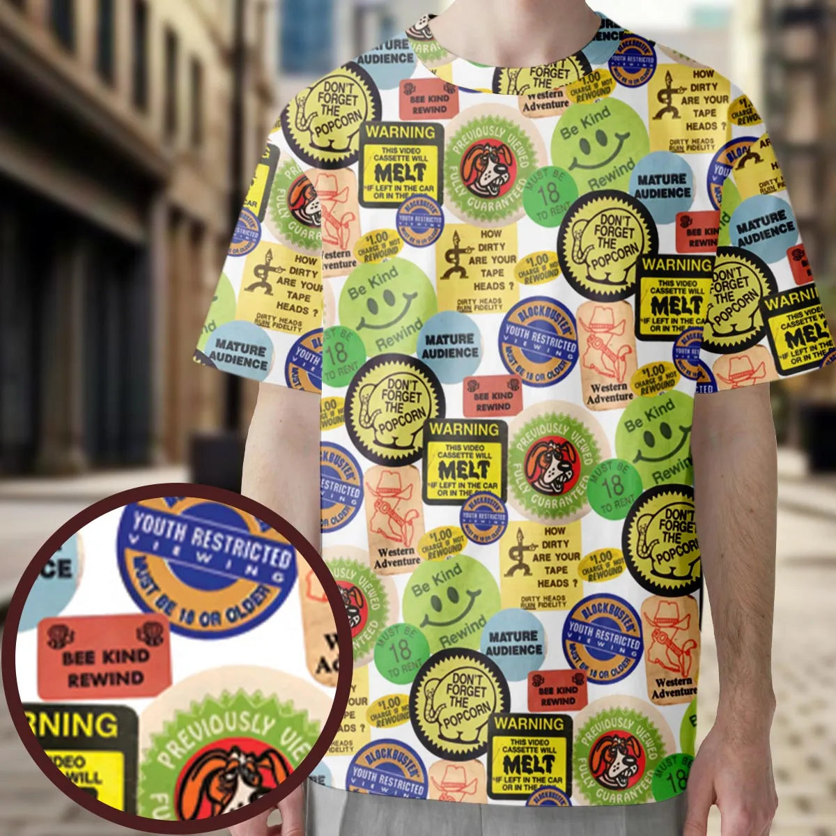 Full Print T-Shirt - SDHSJFEK