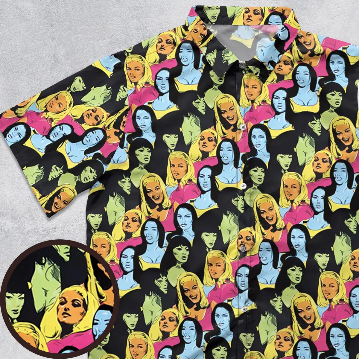 Short Sleeve Button Shirt - D7PXADC1