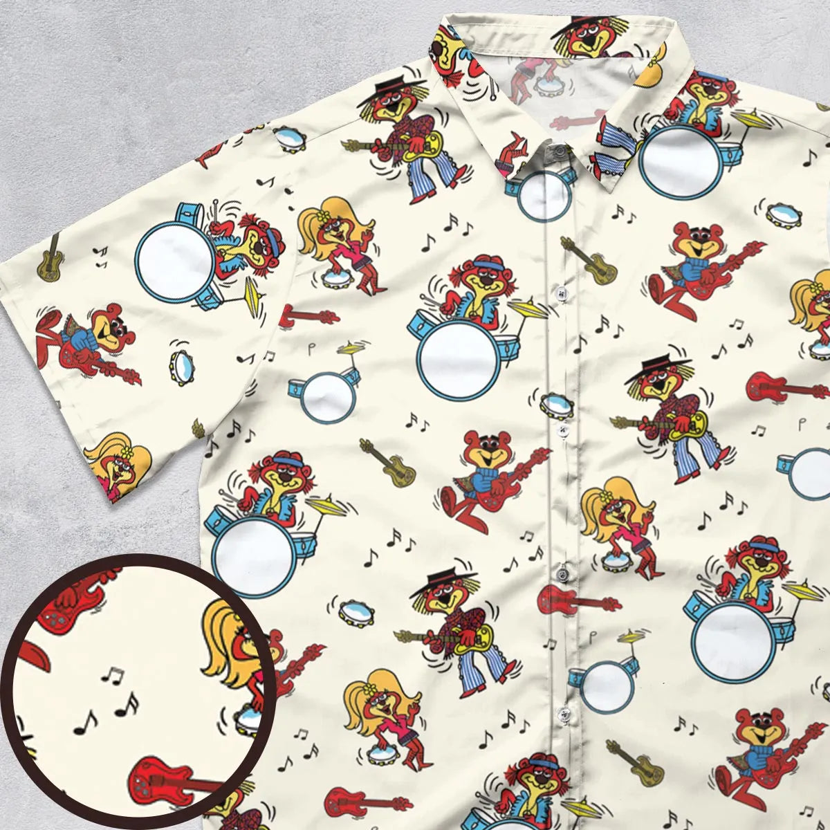 Short Sleeve Button Shirt - Q4AYKWFM