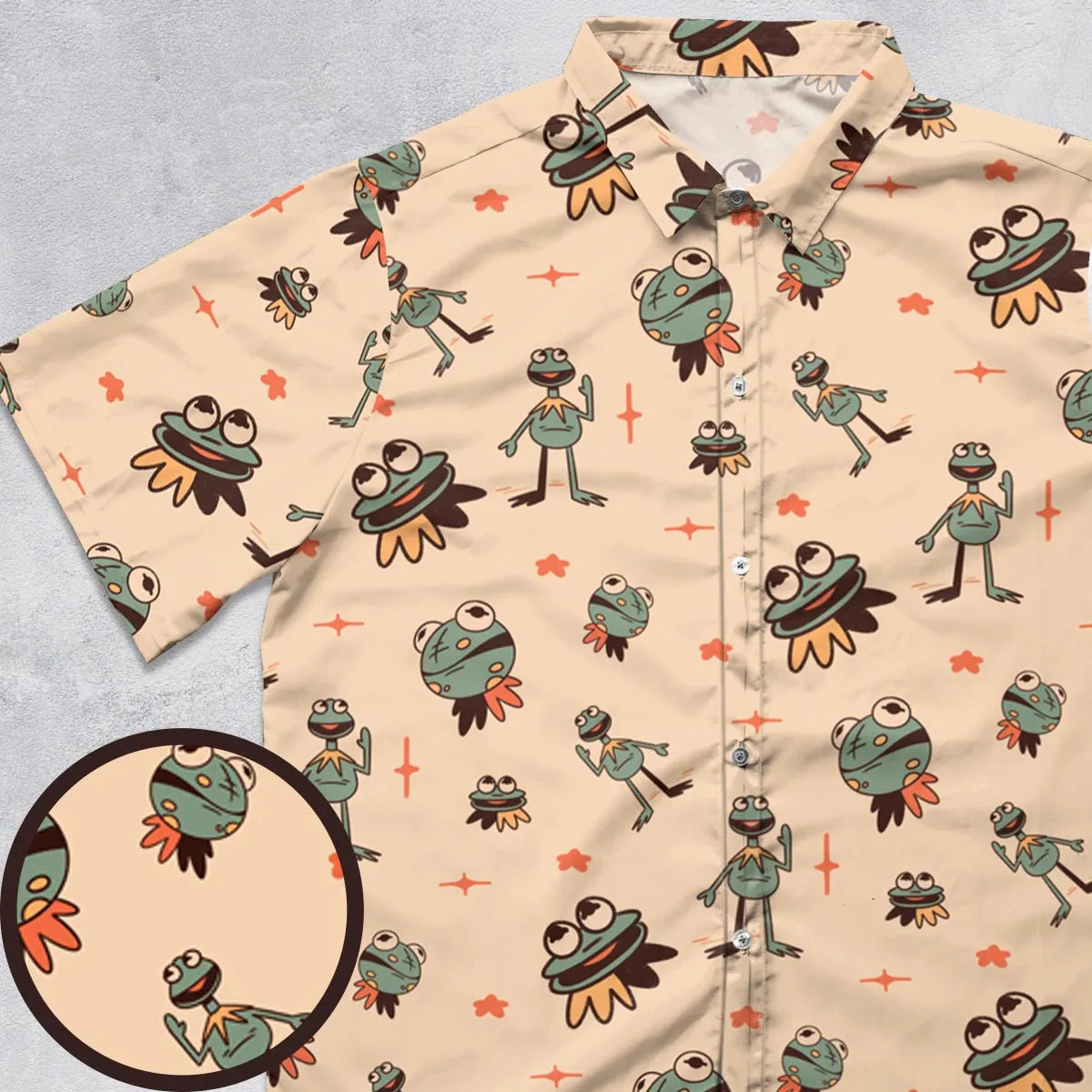 Short Sleeve Button Shirt - 7KTUZNCL