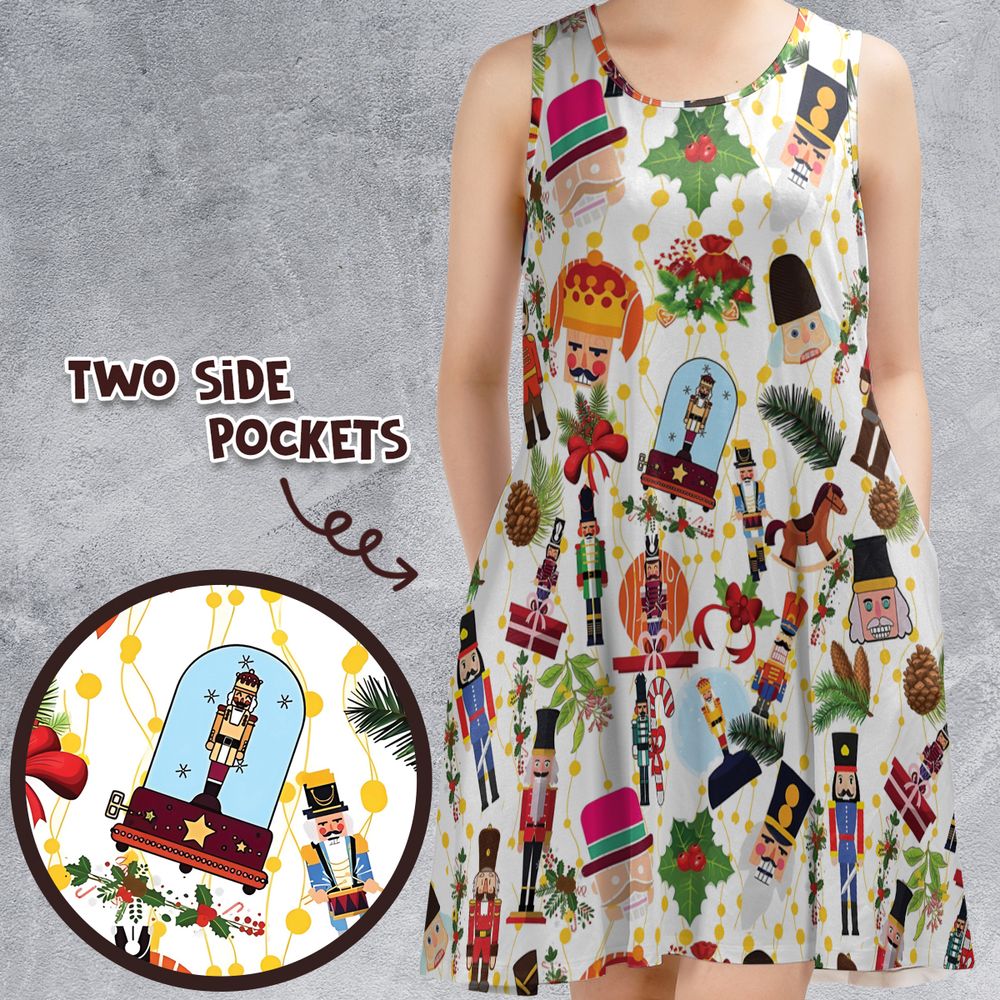 Sleeveless Dress - H5W3UE9G -  - 1