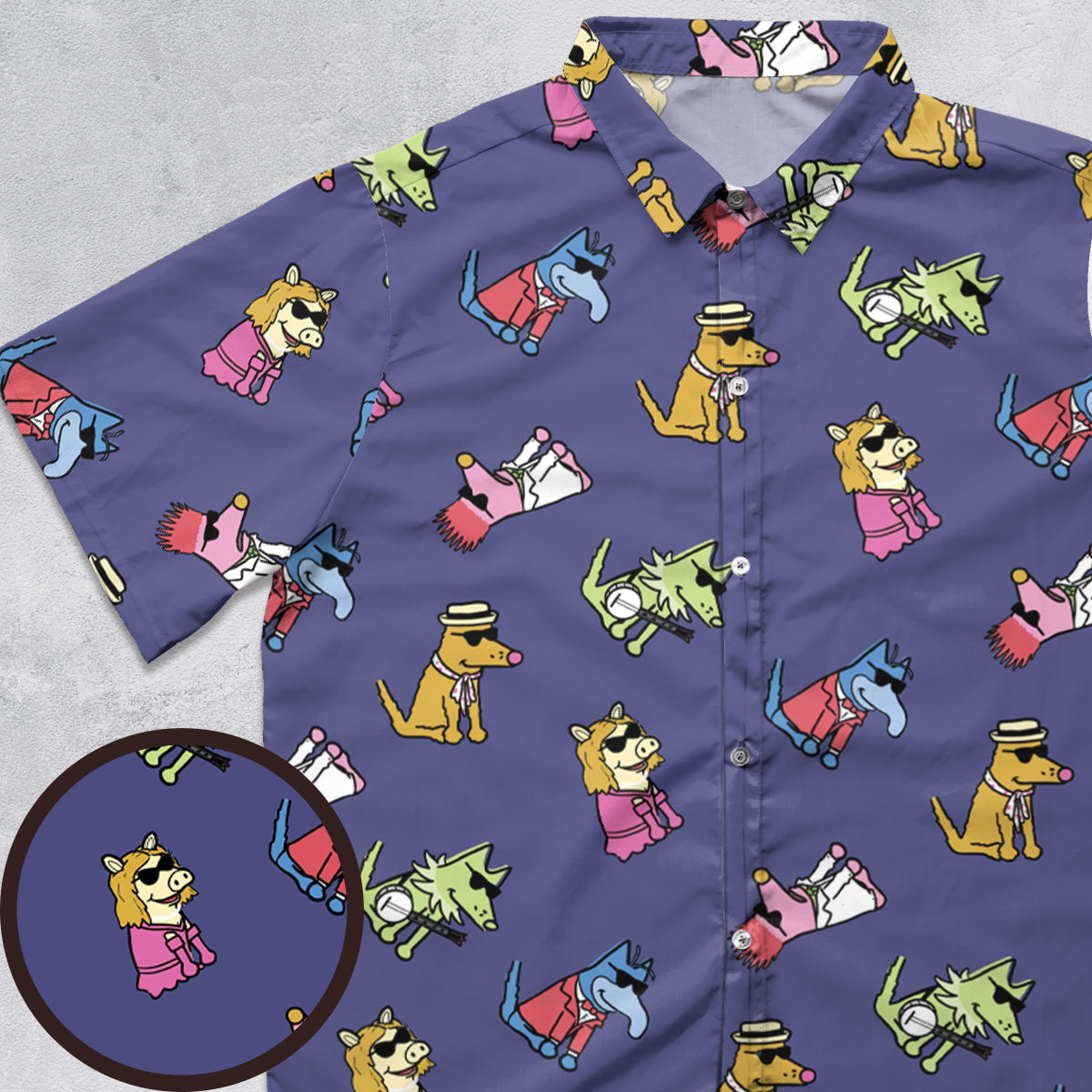 Short Sleeve Button Shirt - V7ZHAMW1