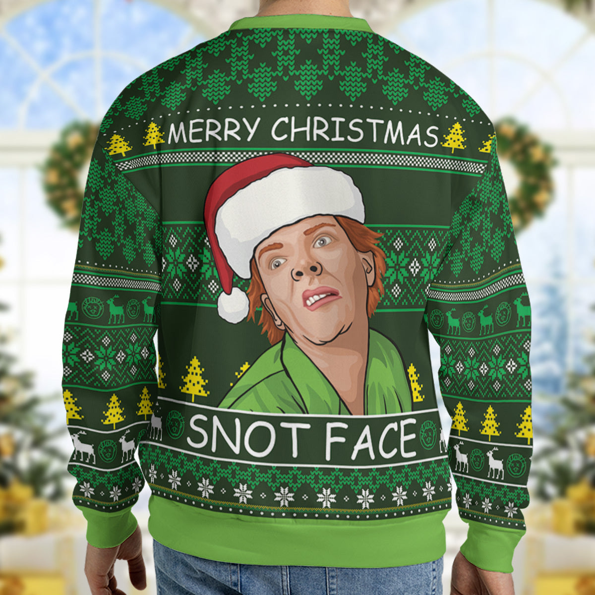 Ugly Christmas Sweatshirt - T4HFPFDP