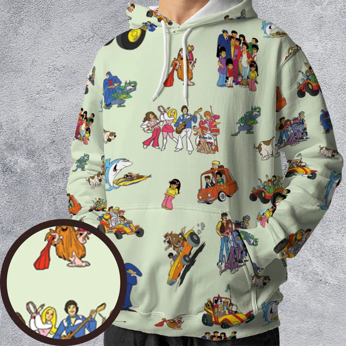 Full Print Hoodie - 9AXNJRVD