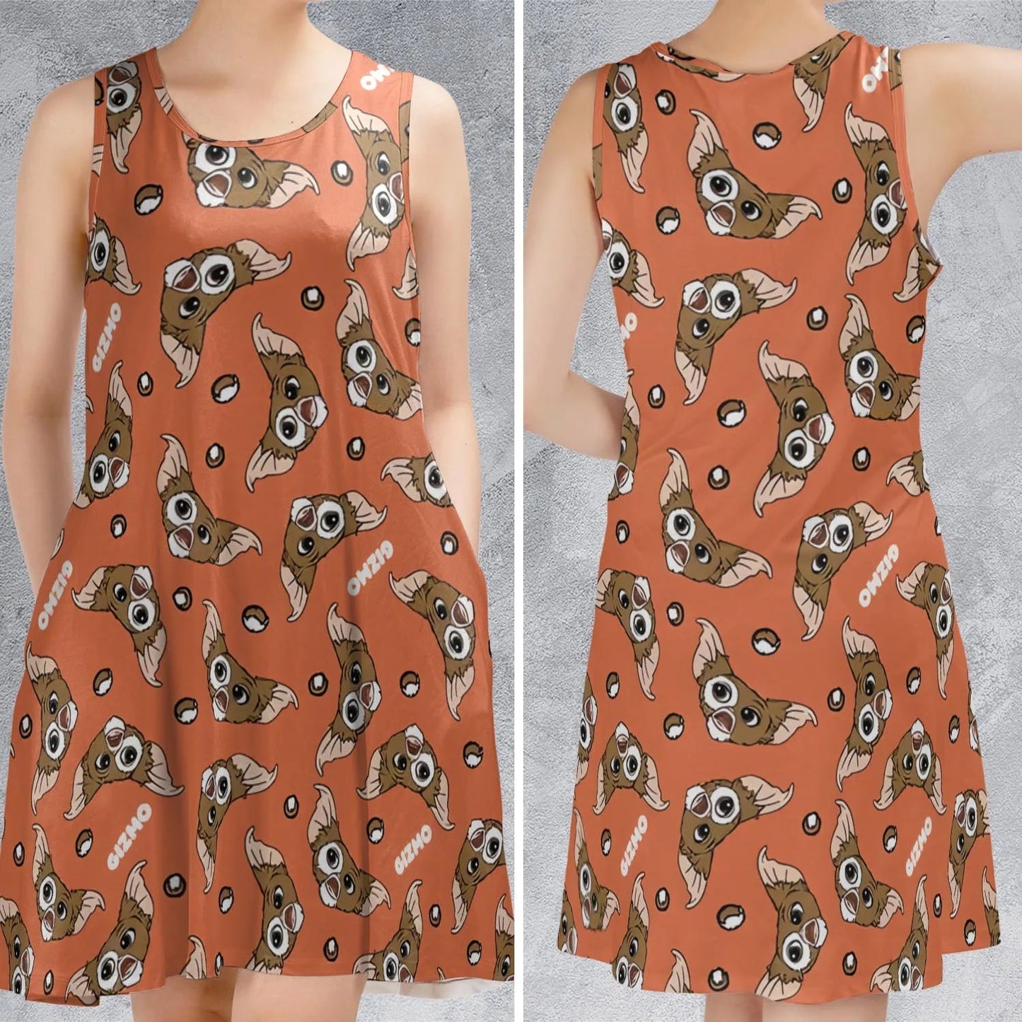 Casual Sleeveless Dress - PP7SWK2K