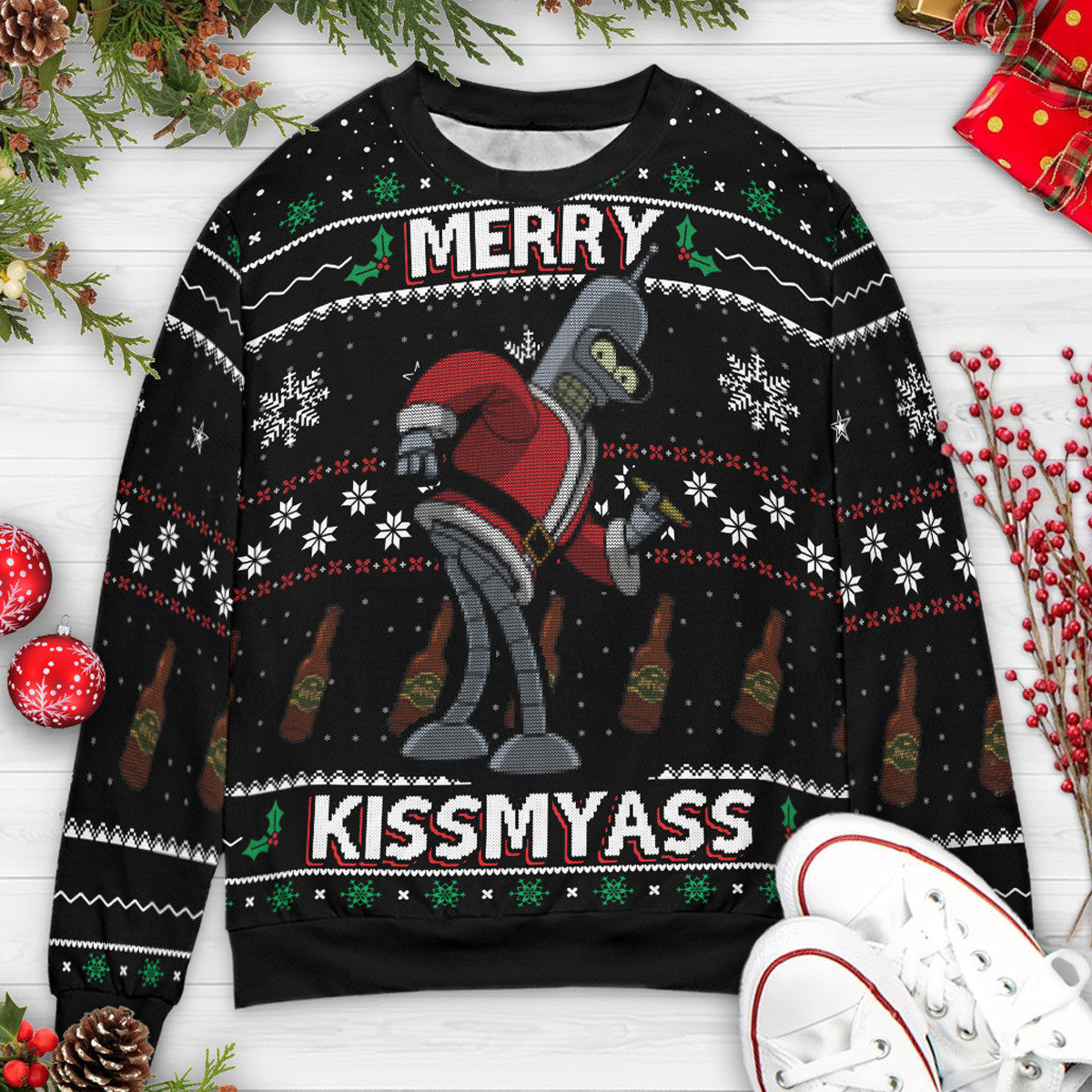 Ugly Christmas Sweatshirt - SXBGDCY9