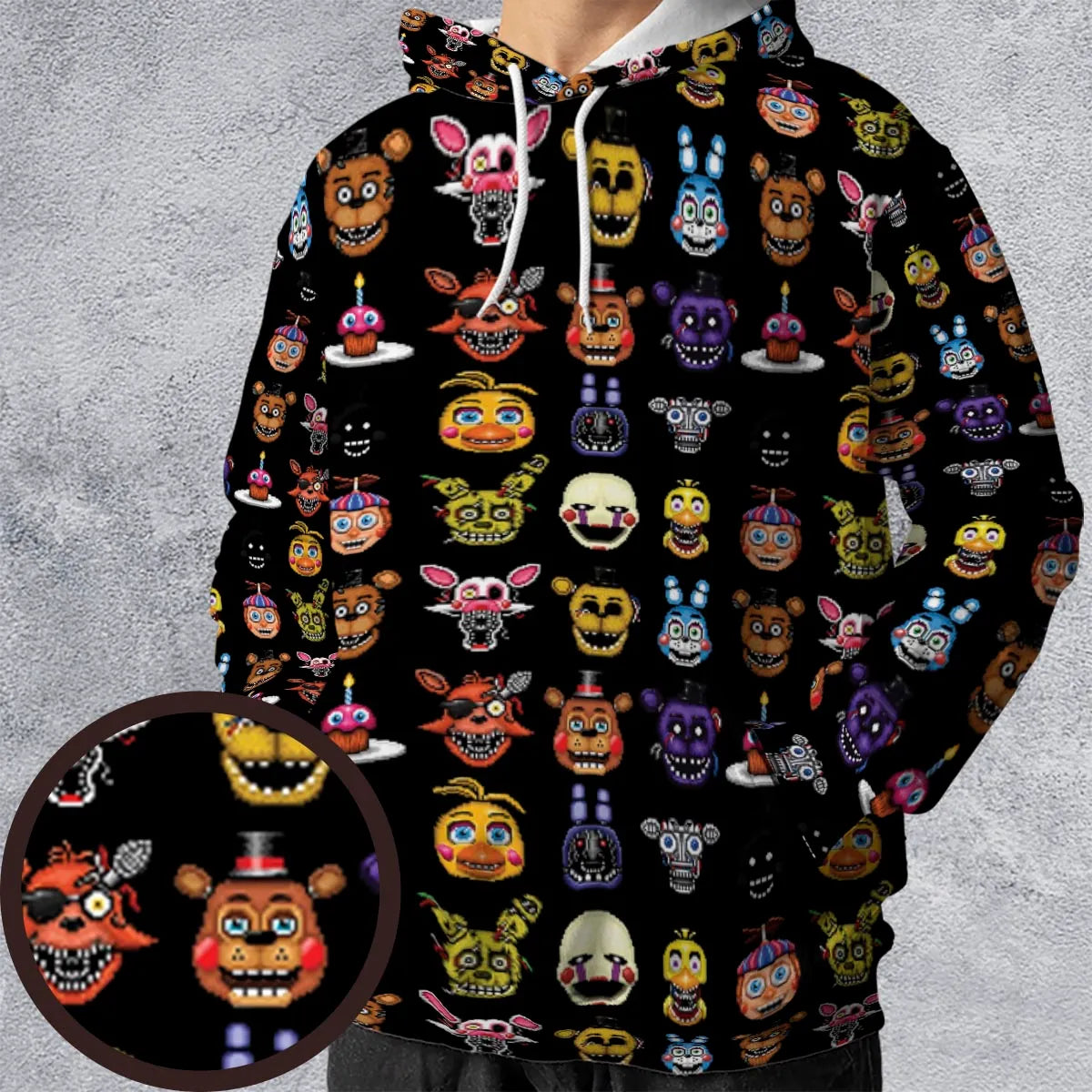 Full Print Hoodie - 4DDGU8HX