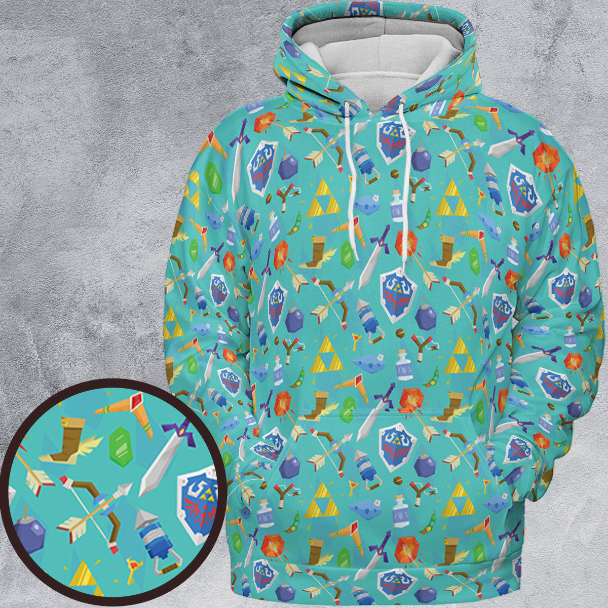 Full Print Hoodie - UFFF7LTA