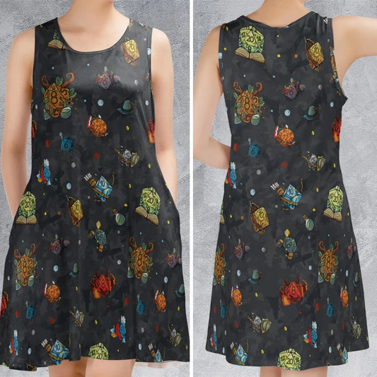 Casual Sleeveless Dress - CXES4PUE