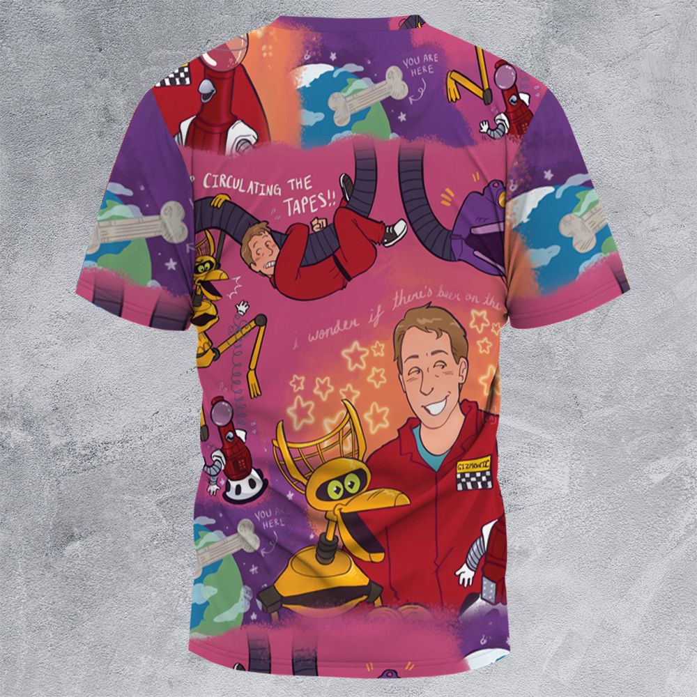 All-Over Print Unisex T-Shirt - NZ848WSQ -  - 4