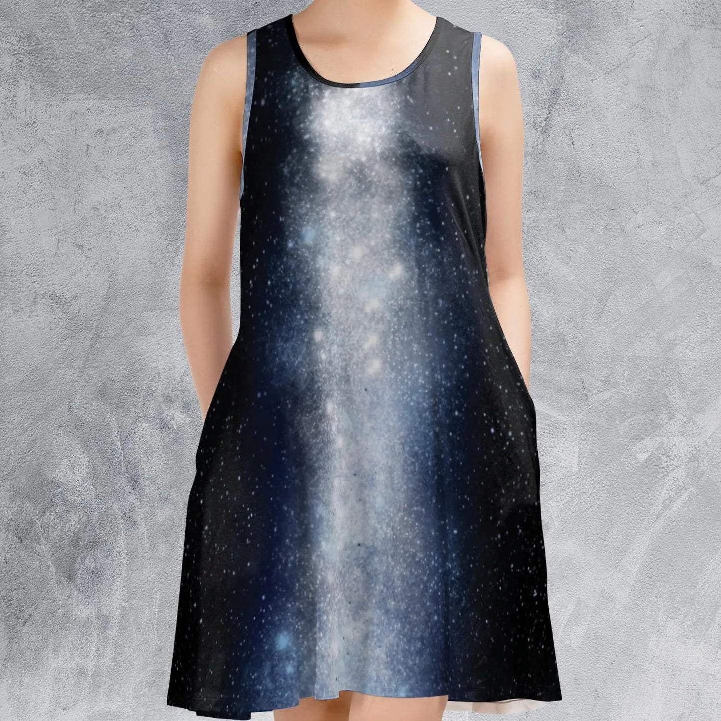 Casual Sleeveless Dress - Y43HXWUX
