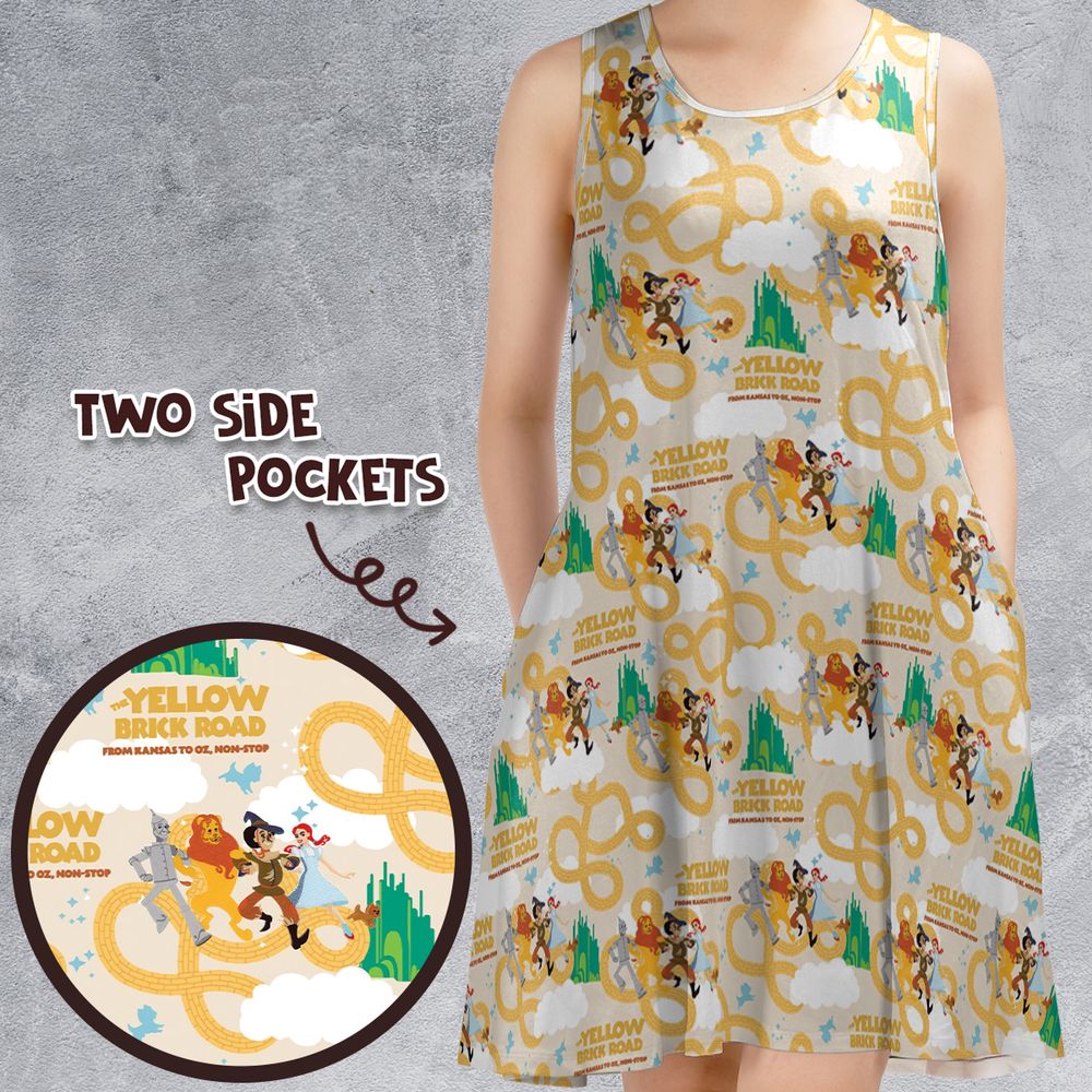 Sleeveless Dress - M5E7L573 -  - 1