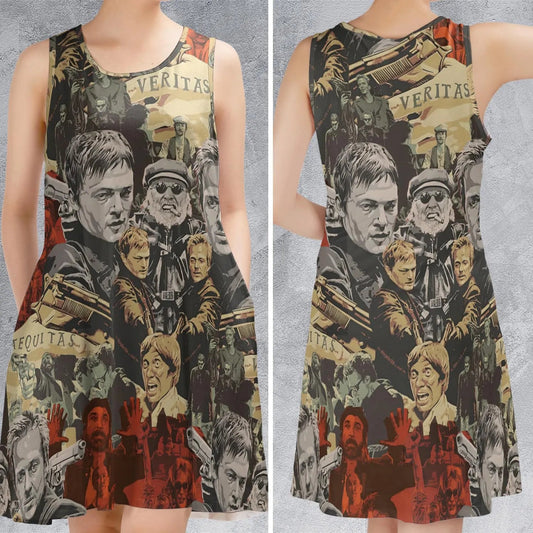 Casual Sleeveless Dress - AR3LV87C