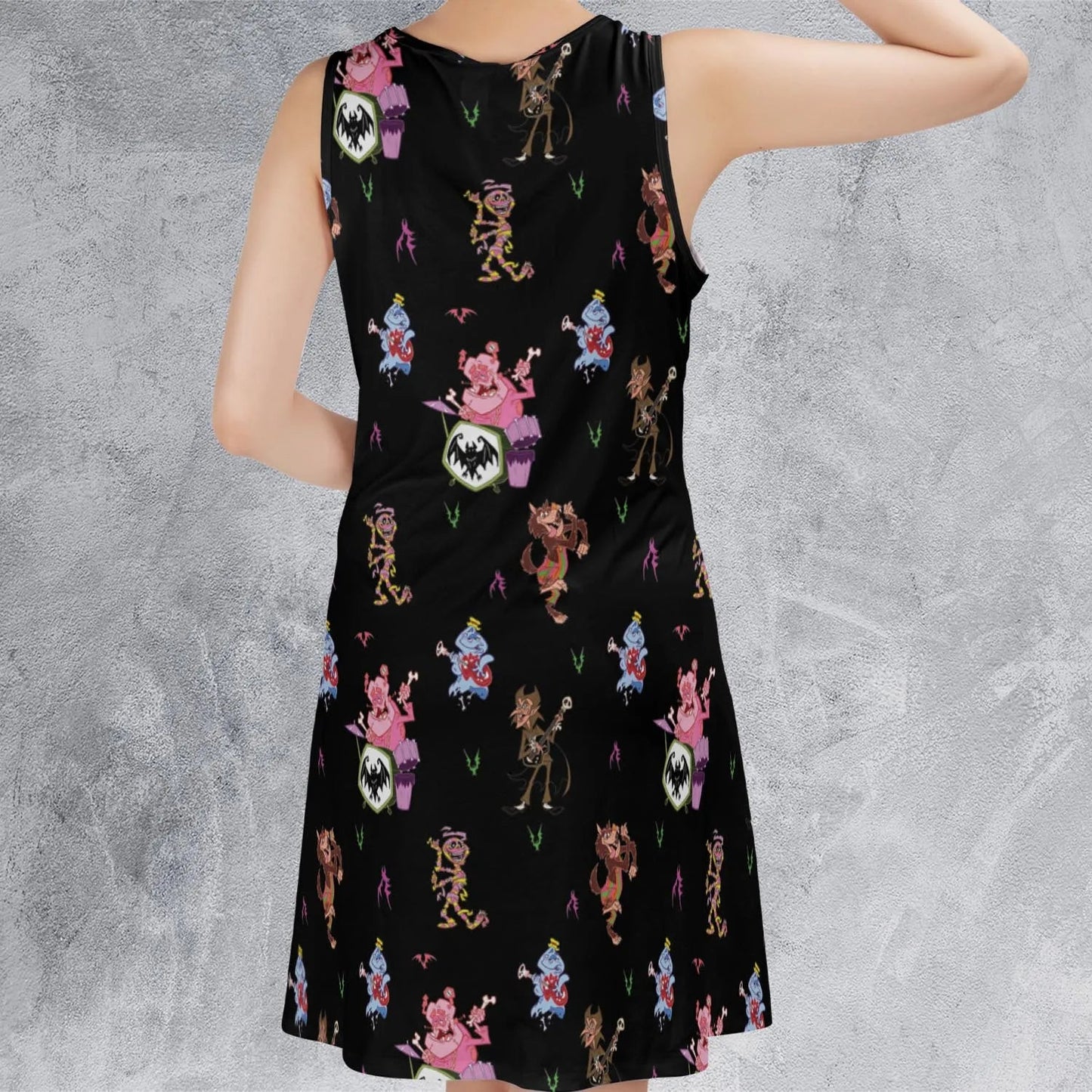 Casual Sleeveless Dress - YRBSLX8T