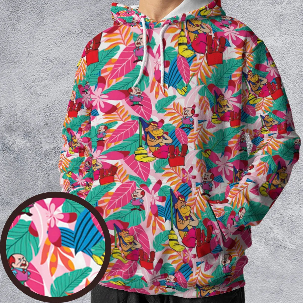 Full Print Hoodie - 72ZBX3JM
