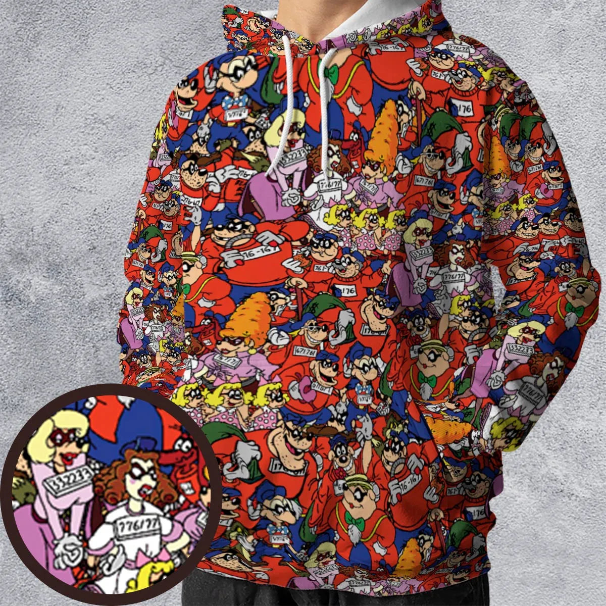 Full Print Hoodie - 98SJRVCS