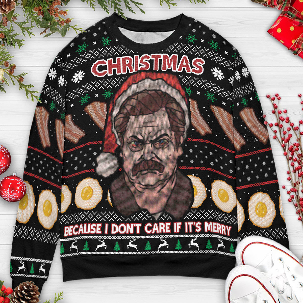 Ugly Christmas Sweatshirt - 2K2CQRX2