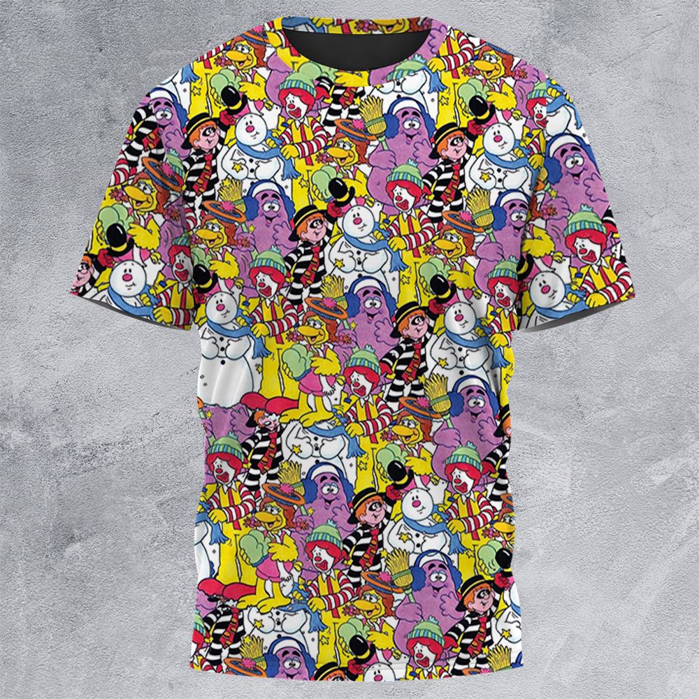 All-Over Print Unisex T-Shirt - 9D2NVESU -  - 3