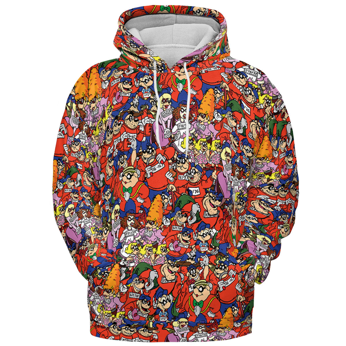 Full Print Hoodie - 98SJRVCS