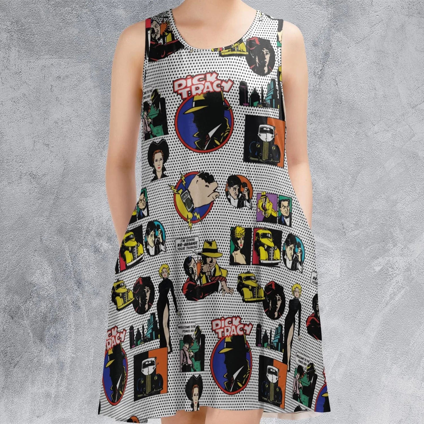 Casual Sleeveless Dress - FP9MBFV2