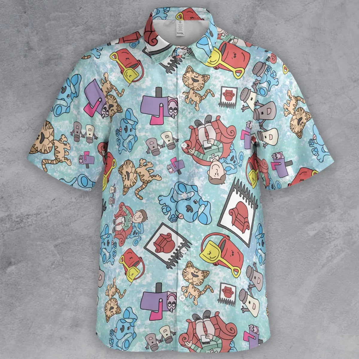 Short Sleeve Button Shirt - 61HYK81F