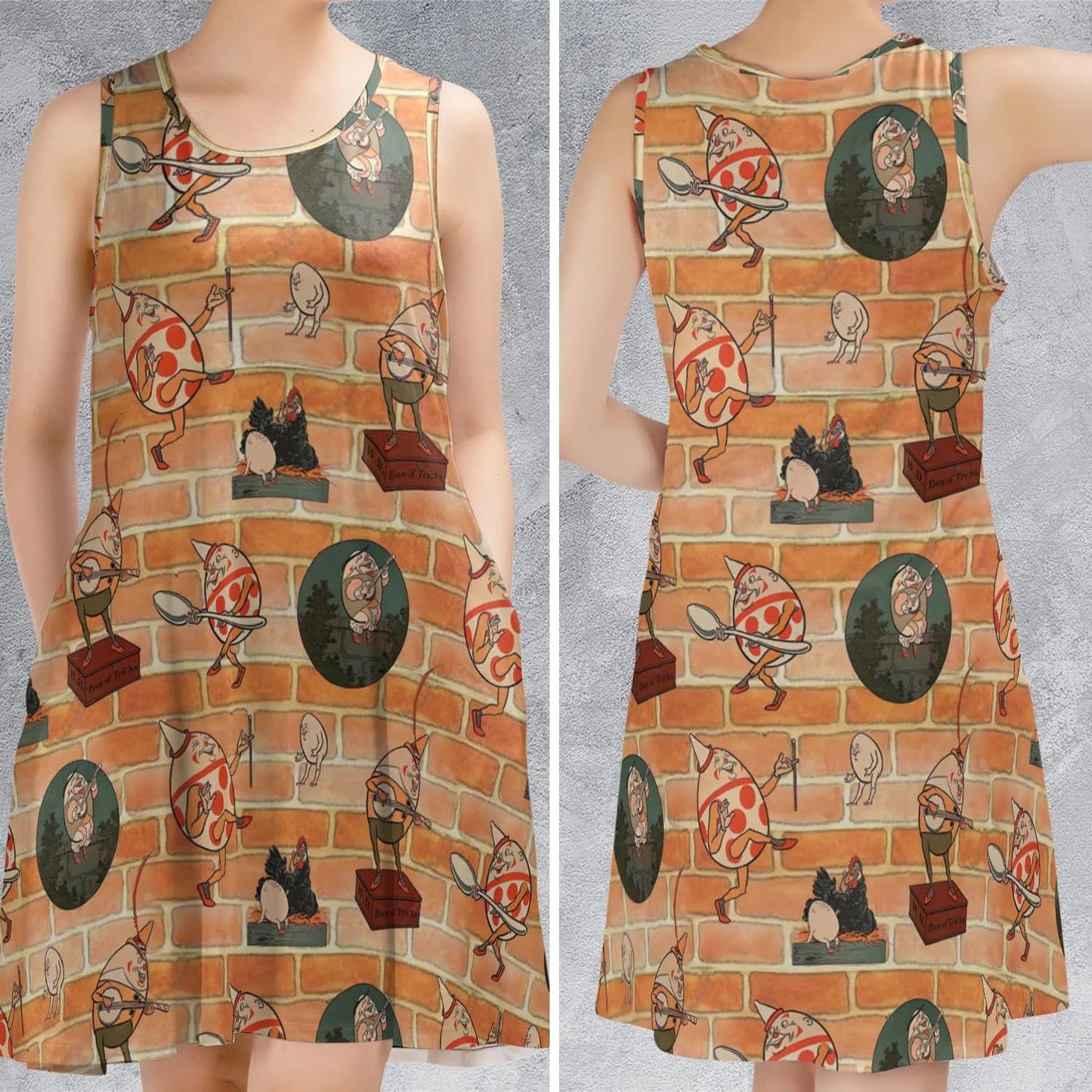 Casual Sleeveless Dress - 2WH846JQ